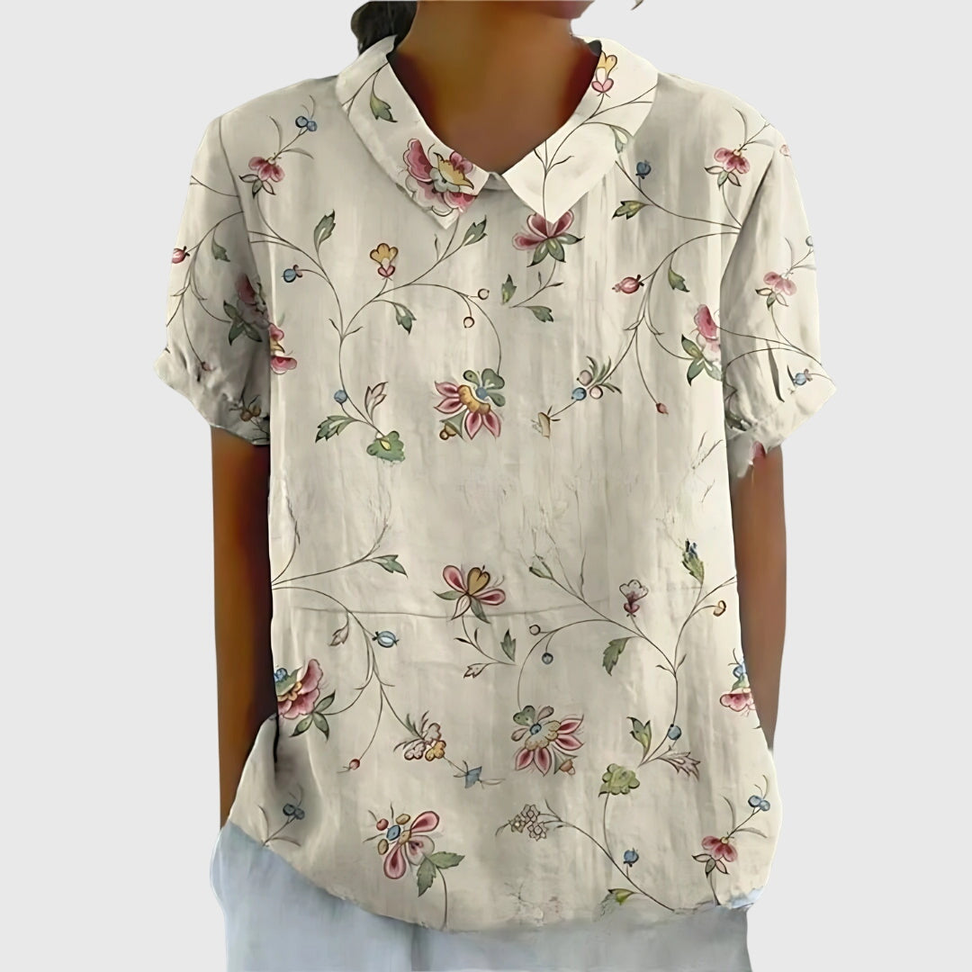 Jenna™ | Blusa con Estampado de Flores