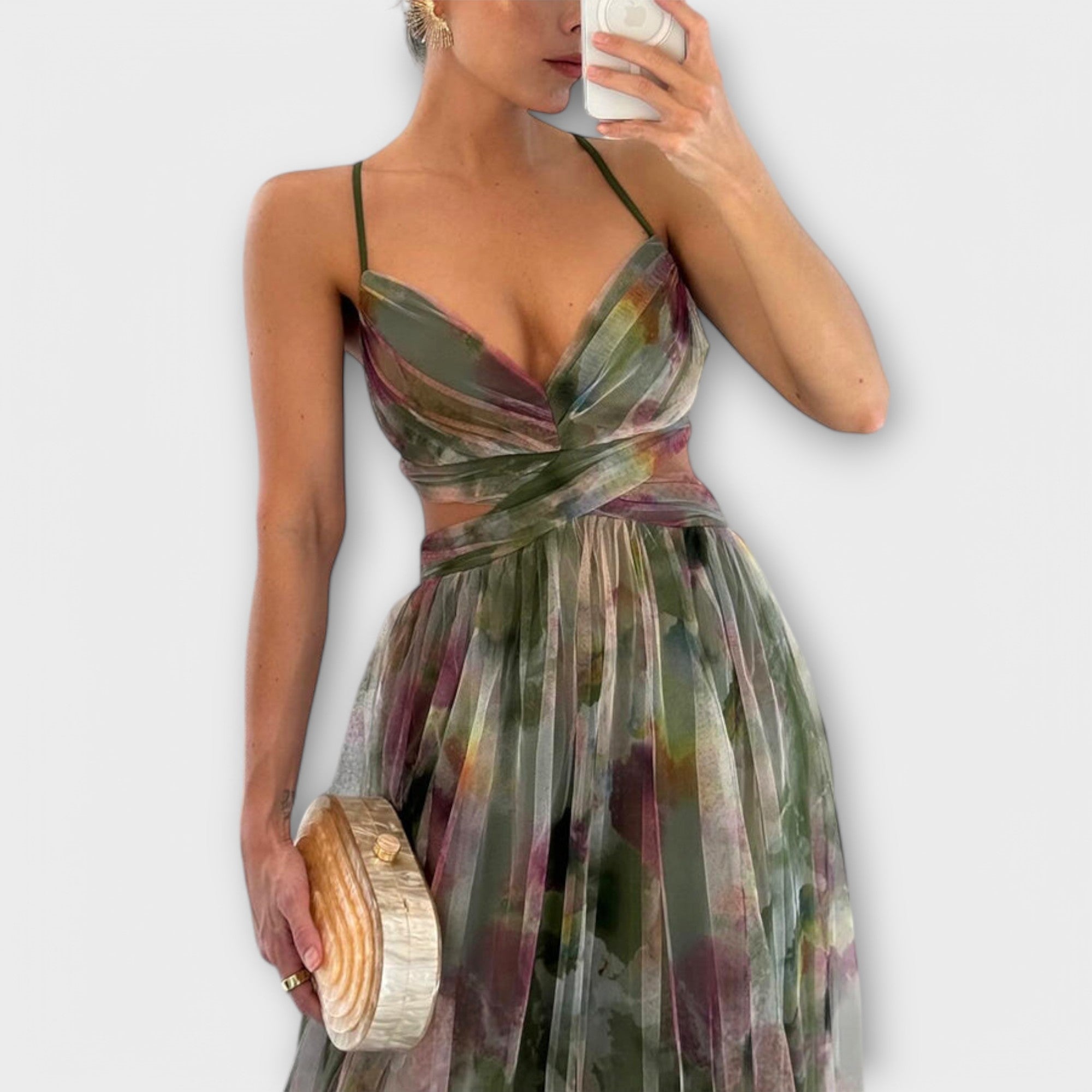 Vestido Maxi Annai en Tejido - Elegante y Modelador
