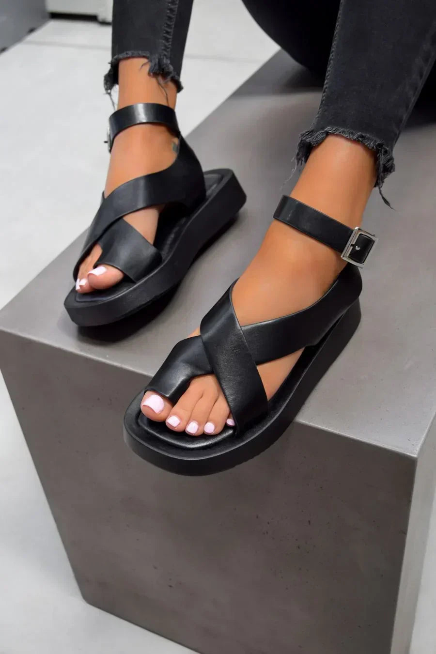 Elegante y Casual Sandalias Petra