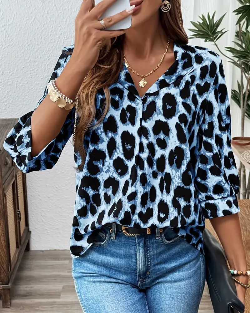 LA ROSALYN - BLUSA DE MANGA 3/4