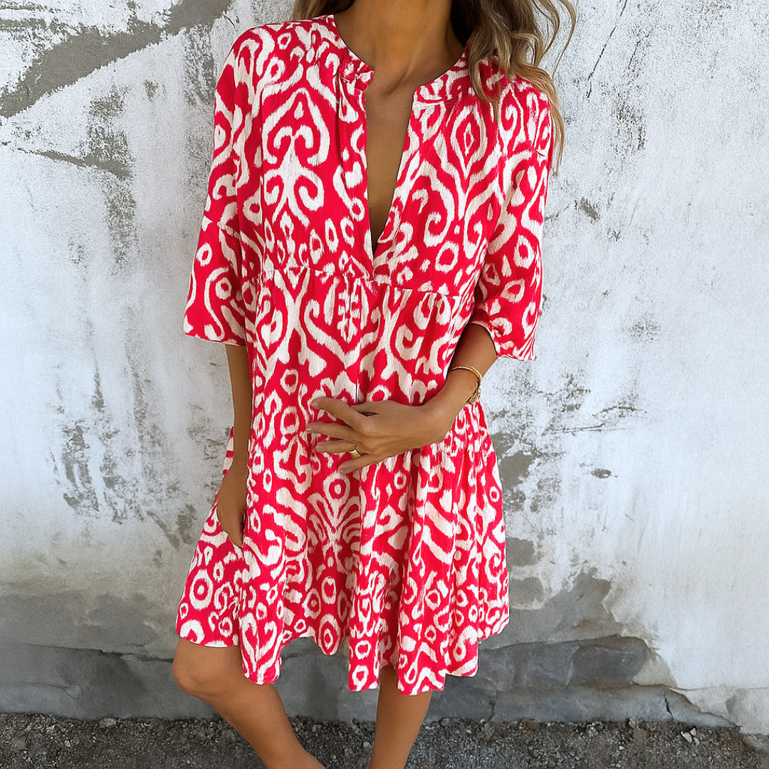 Dolores™ | Vestido Chic de Cuello en V