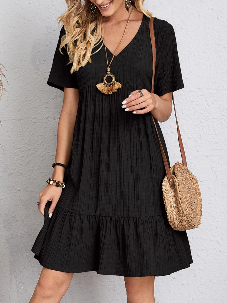 Norma | Vestido en Capas con Cubierta para Barriga