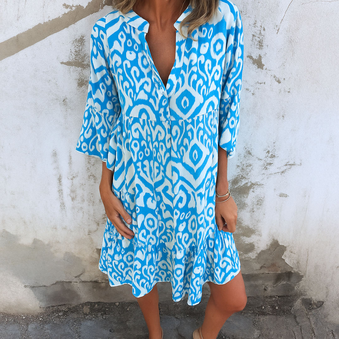 Dolores™ | Vestido Chic de Cuello en V