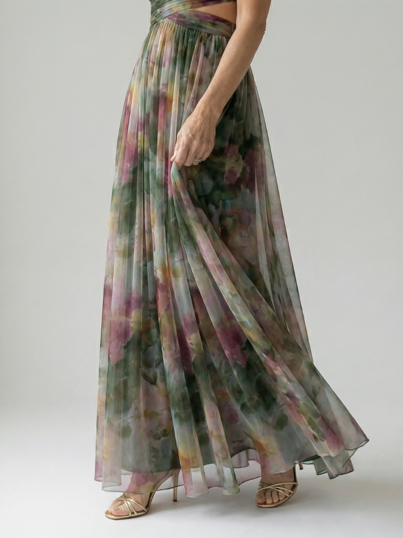 Isel | Vestido Maxi Envueltos Suave