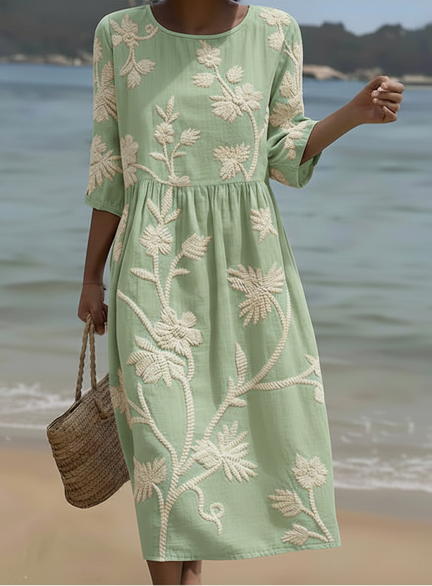 Paige - Vestido de Flores Elegante