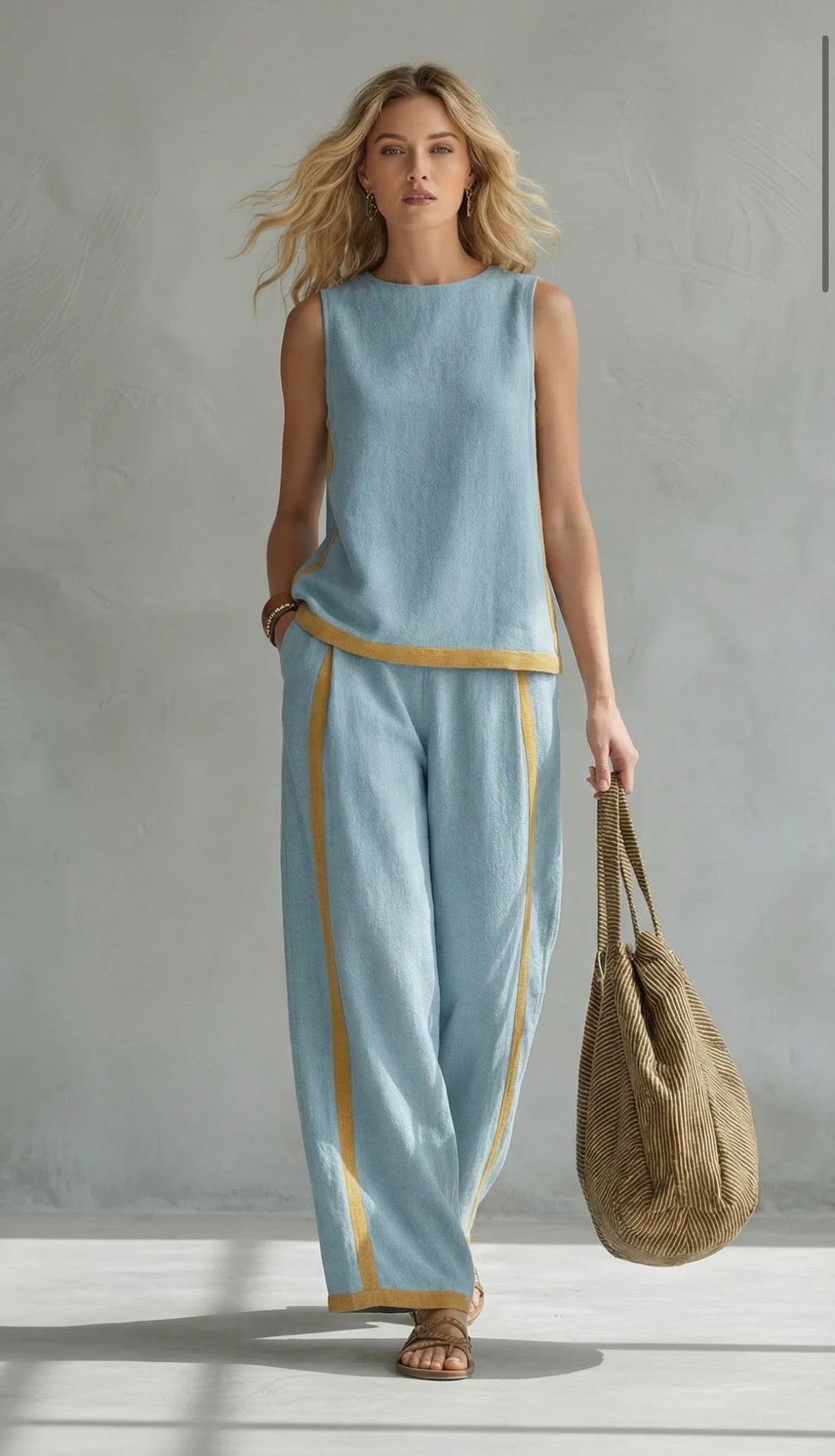 Leila™ | Conjunto Elegante de Dos Piezas