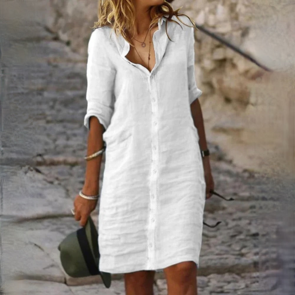 Elise | Vestido de Playa Desenfadado