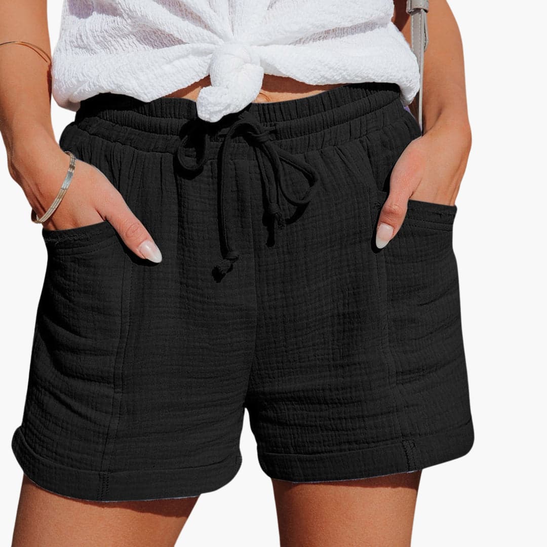 Emma | Pantalones Cortos Casual con Cinta Ajustable Elegantes