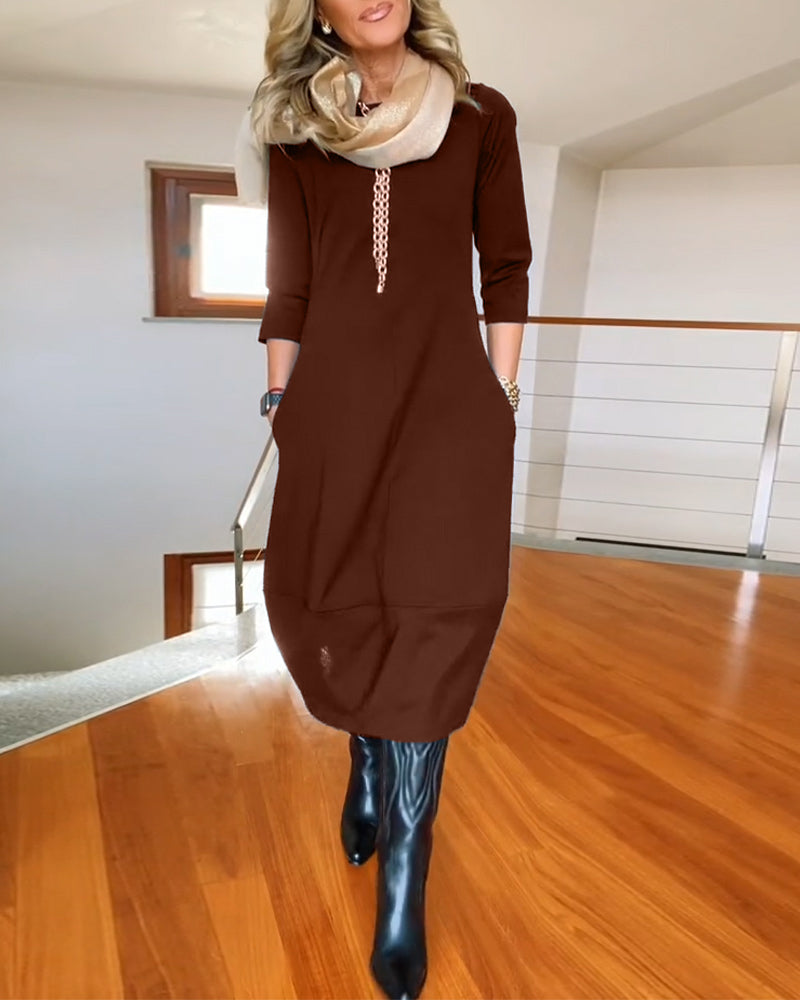 Vestido de Elegancia Casual de Grace