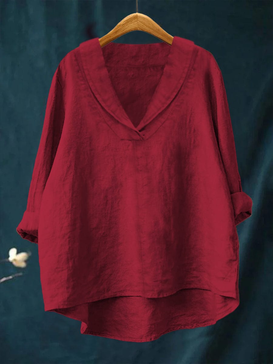 Samantha | Elegante Camisa de Verano de Lino