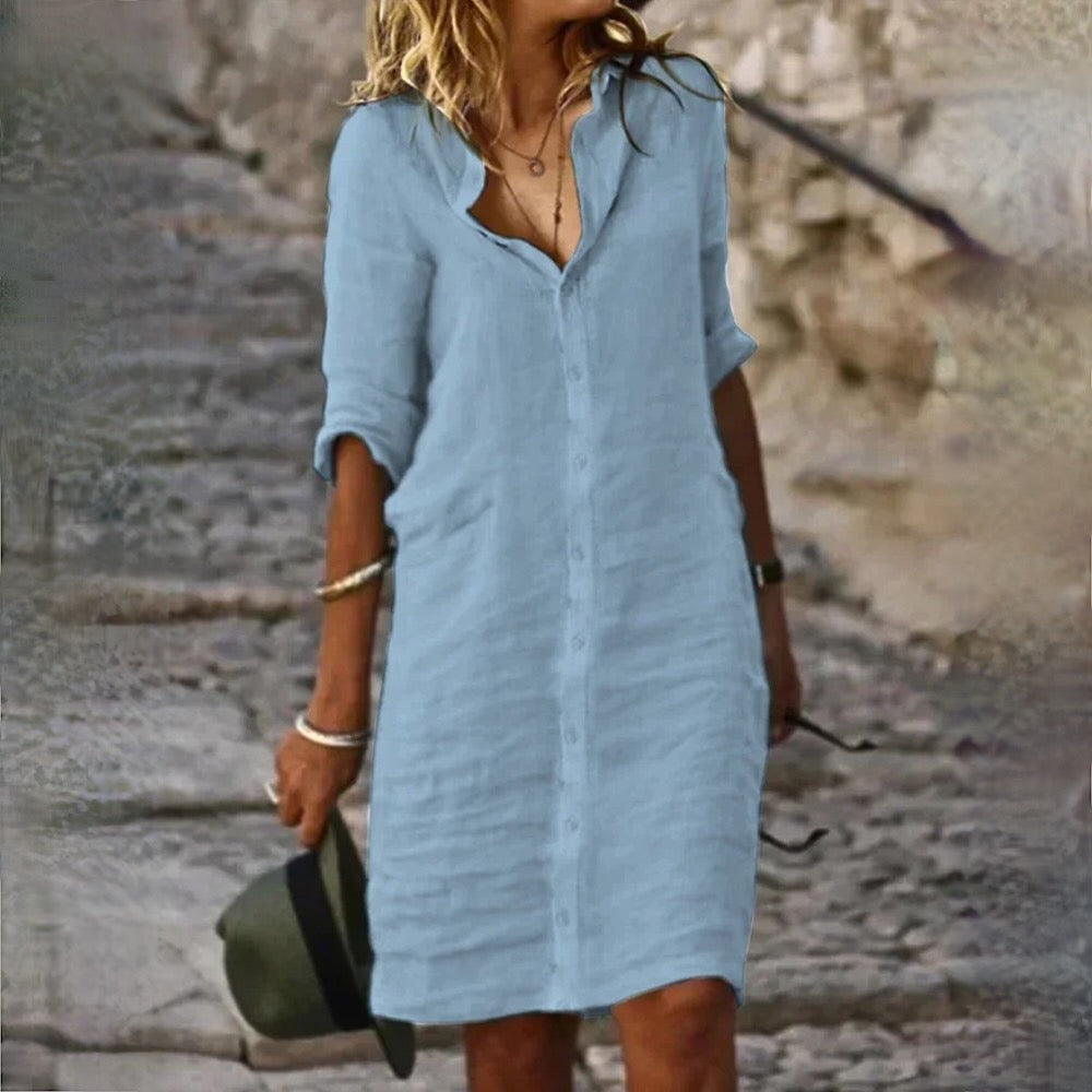 Elise | Vestido de Playa Desenfadado