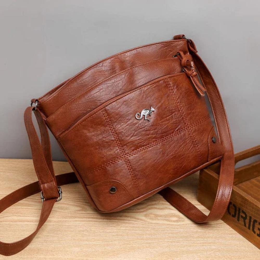 Catherine™ | Bolso de Hombro de Cuero