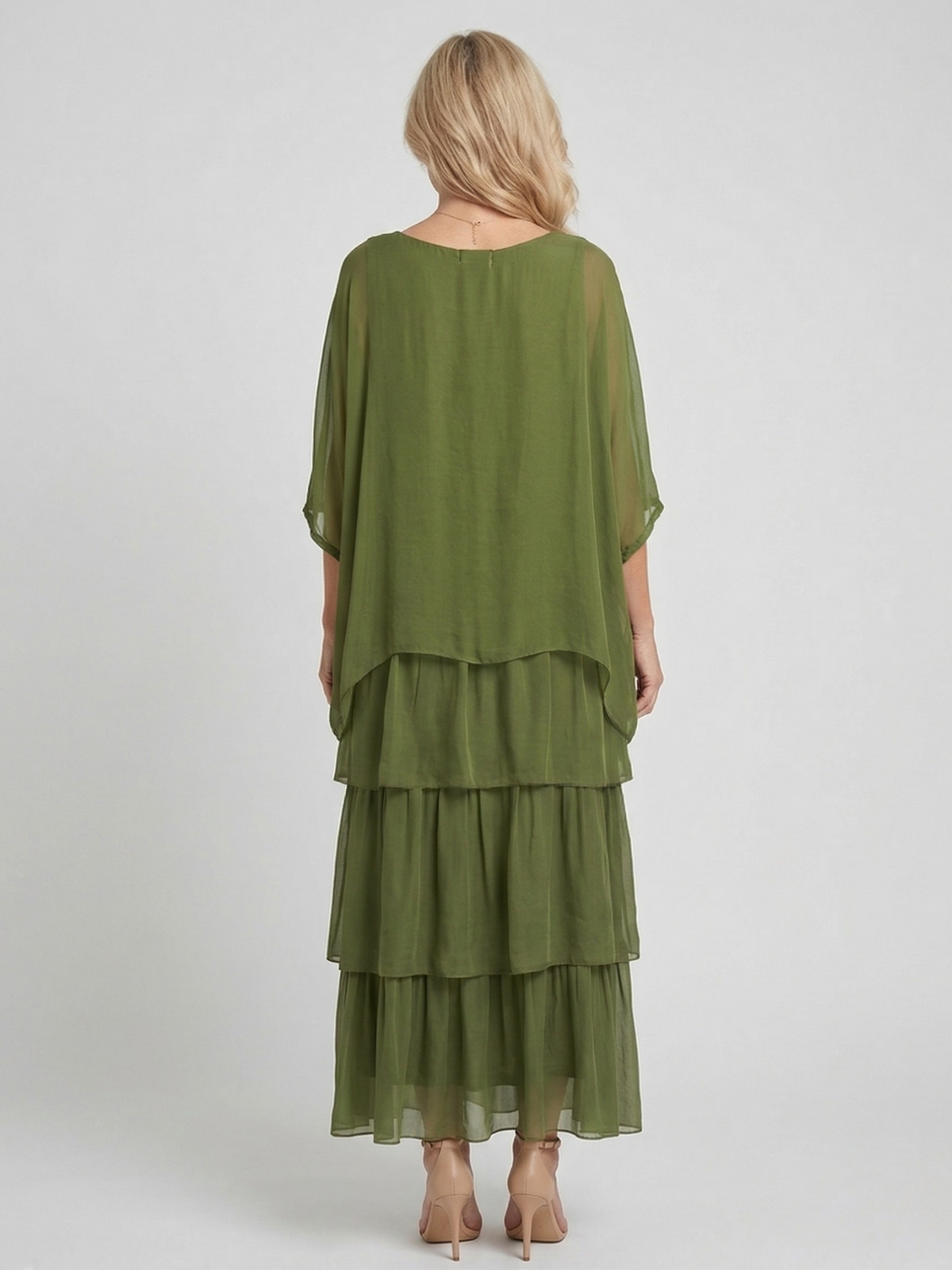 Vestido Maxi Fluido Elegante Luna