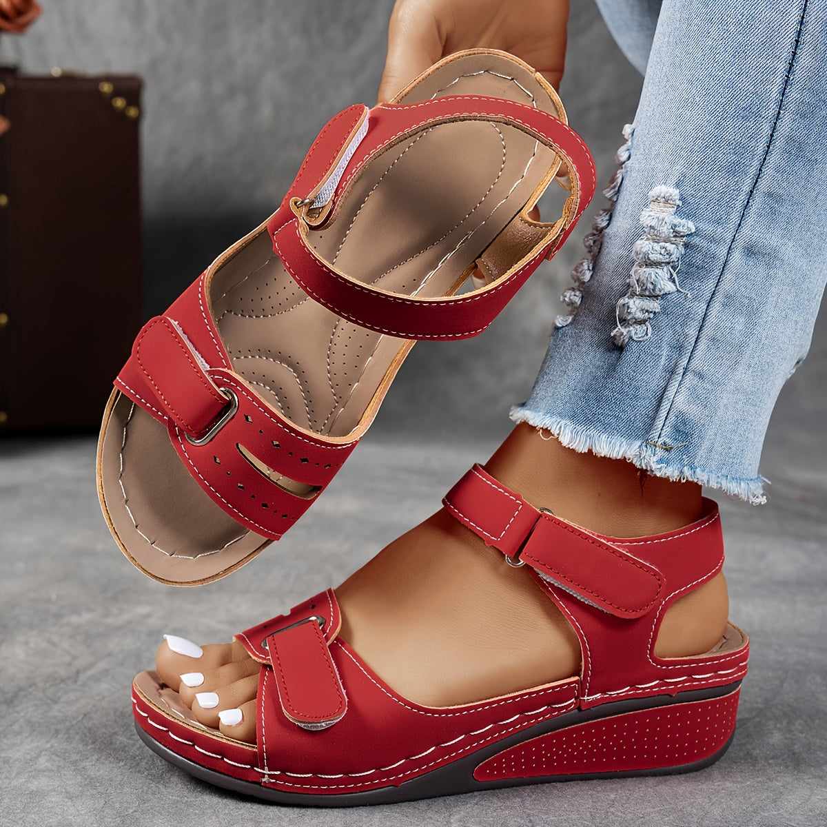 ELIANA ORTHOSTYLE | Sandalias de Verano Ortopédicas con Confort Total y Elegancia Diaria