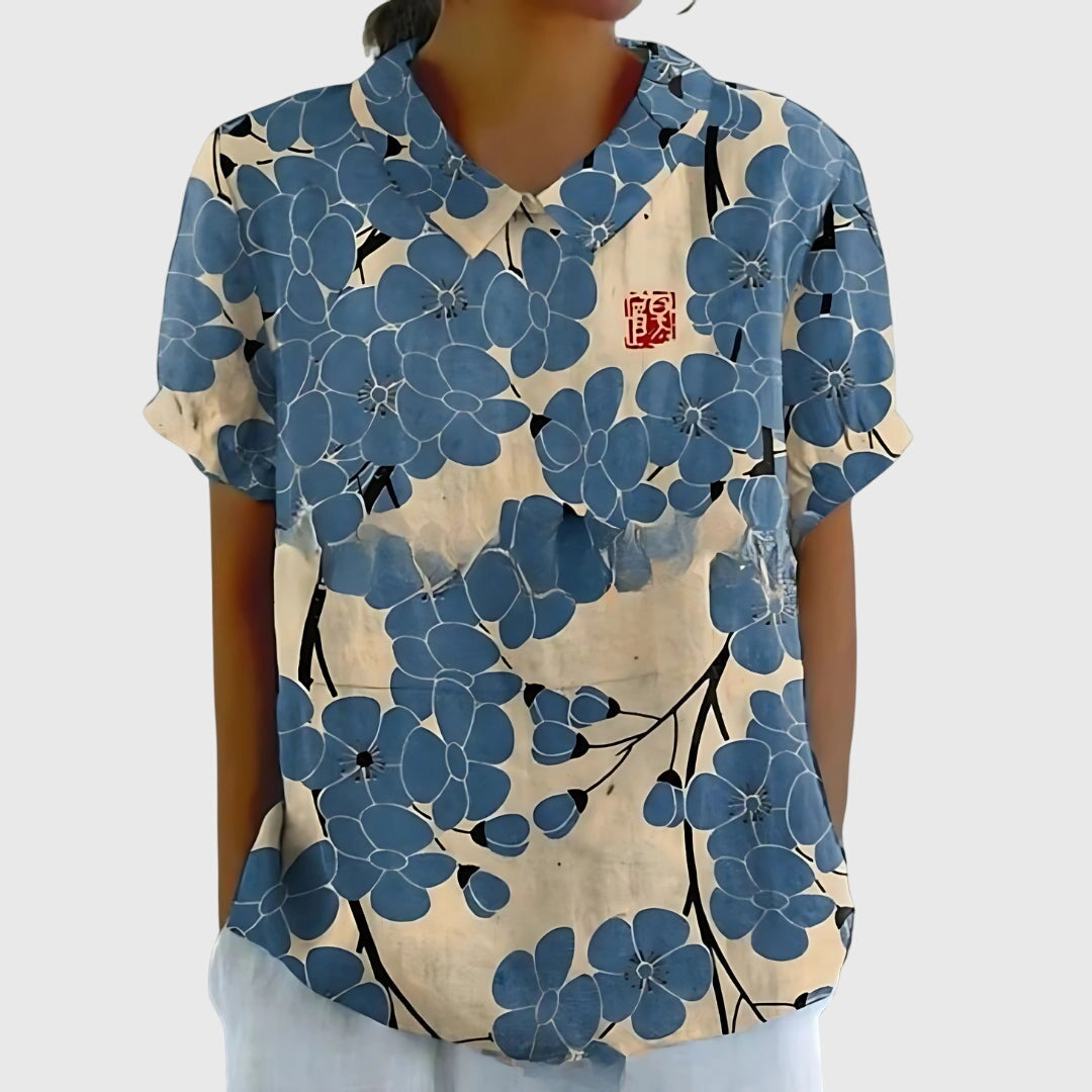 Jenna™ | Blusa con Estampado de Flores