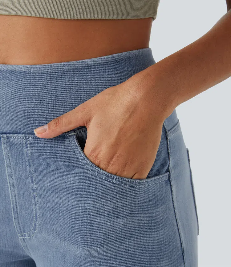 Solène - Jeans de Pierna Ancha Fit Relajado