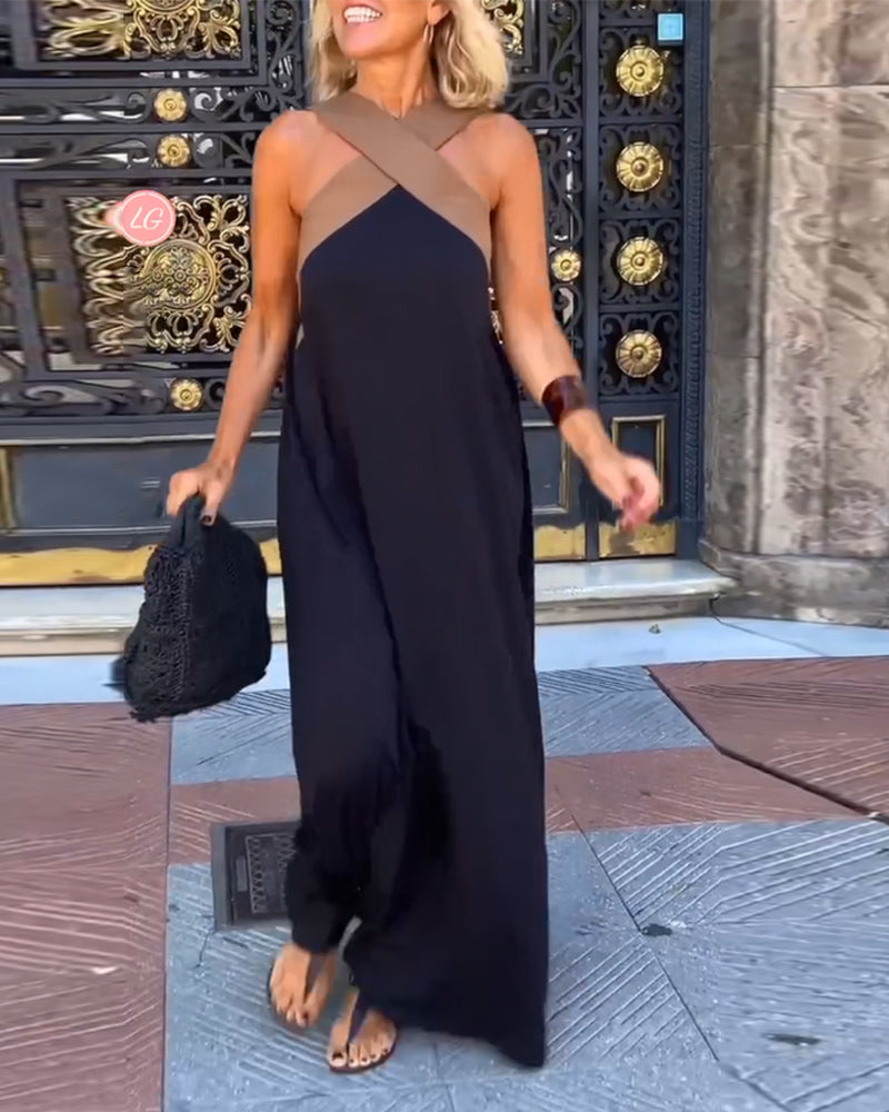 Vestido Serena™ con Cuello Cruzado