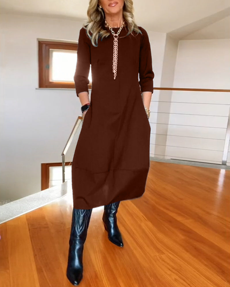 Vestido de Elegancia Casual de Grace