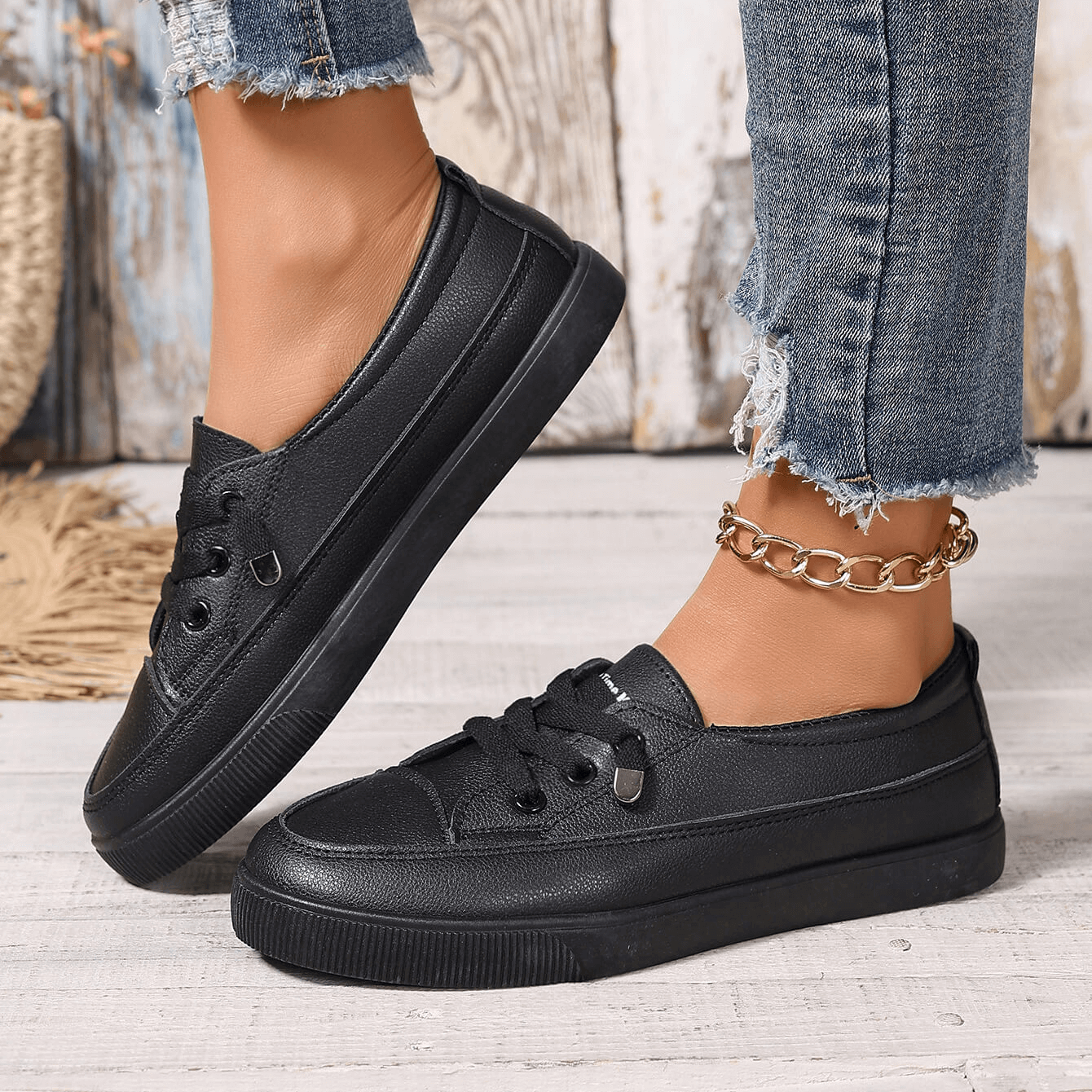 Nora - Zapatos ortopédicos con cordones