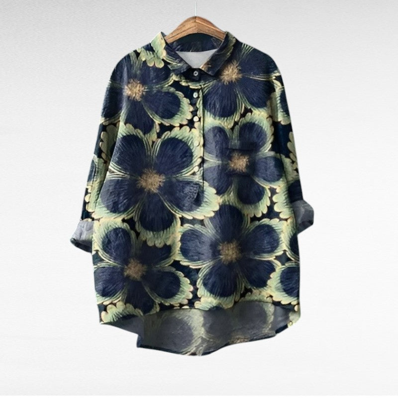 Camille | Blusa Elegante de Verano en Lino