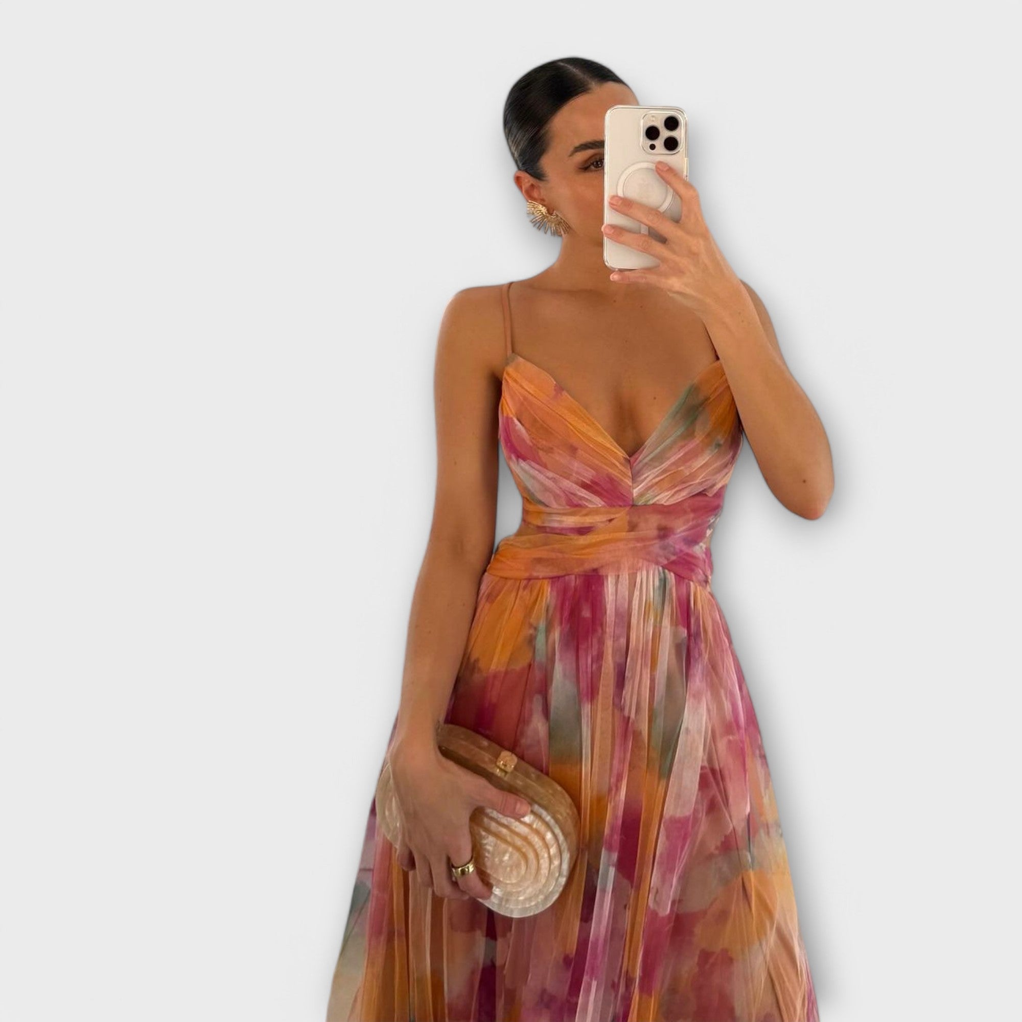 Vestido Maxi Annai en Tejido - Elegante y Modelador