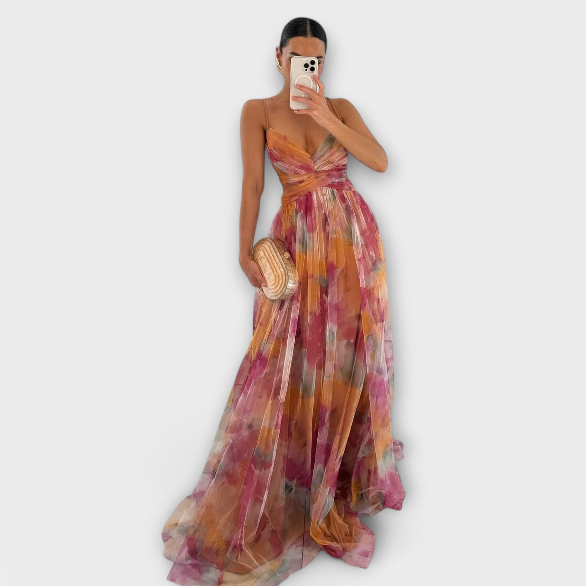 Vestido Maxi Annai en Tejido - Elegante y Modelador