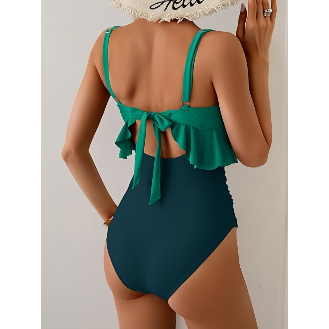 Lieke | Traje de Baño Controlador de Barriga con Cut-Out