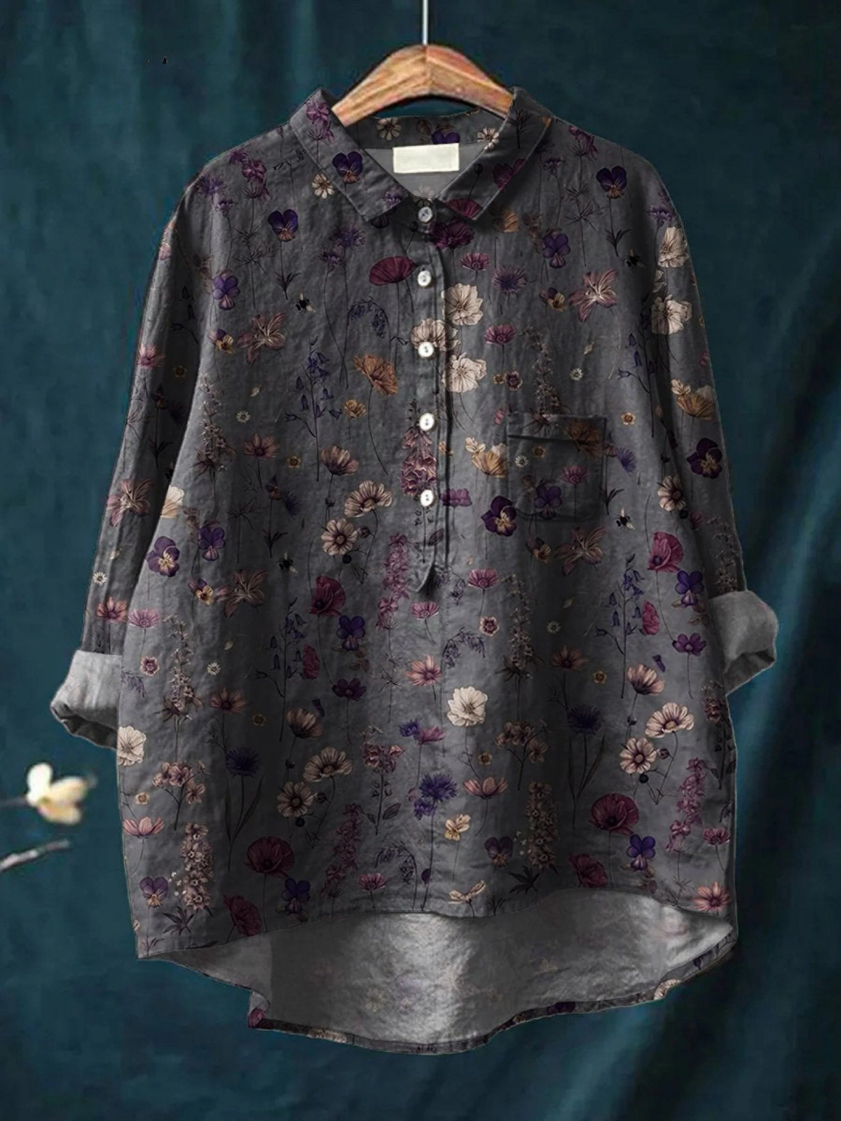 Mallory | Camiseta de Ocio Floral para Mujeres