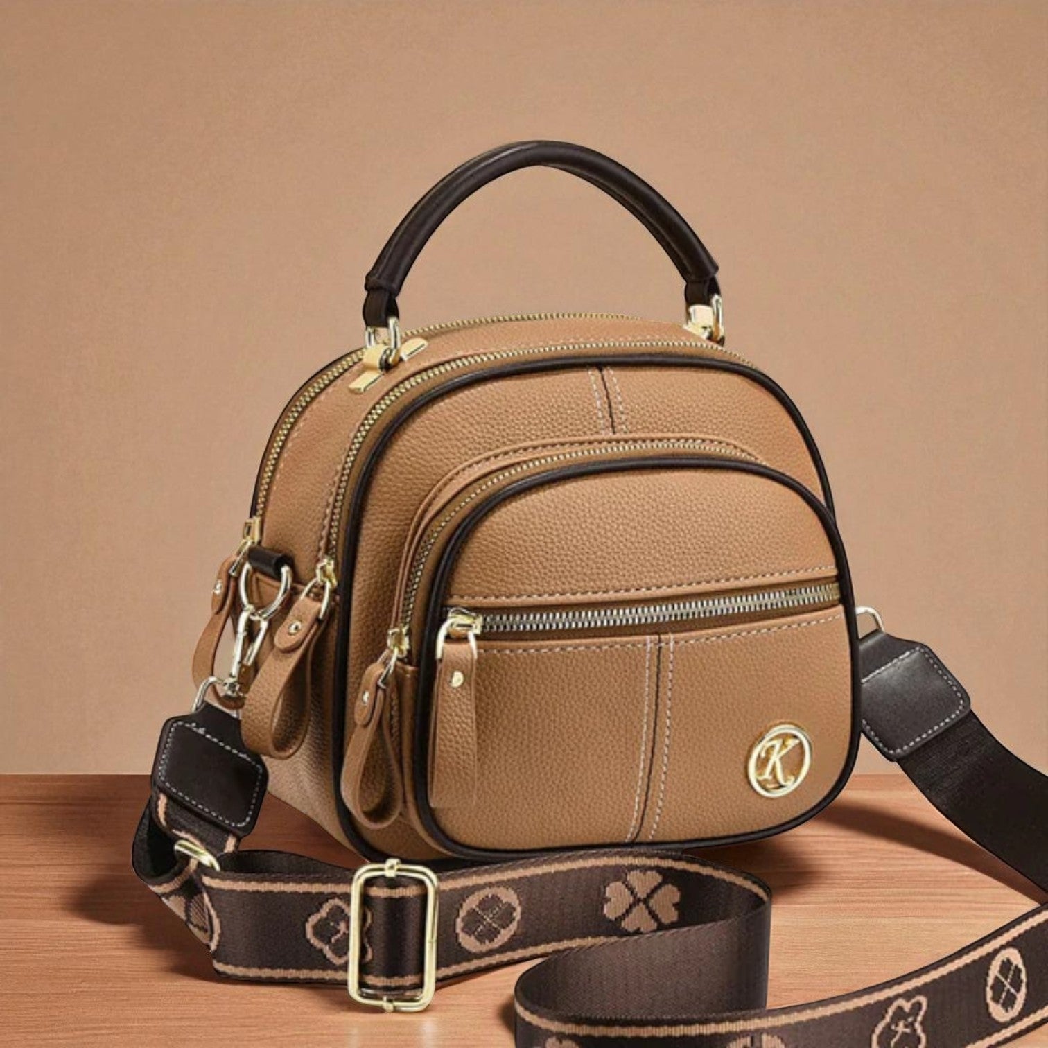 Elegancia atemporal Aya | Bolso de mano elegante con asa
