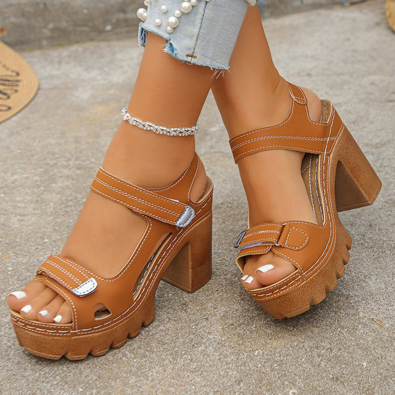 Nola - Sandalias de plataforma cómodas
