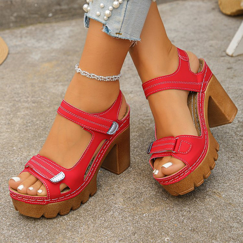 Nola - Sandalias de plataforma cómodas