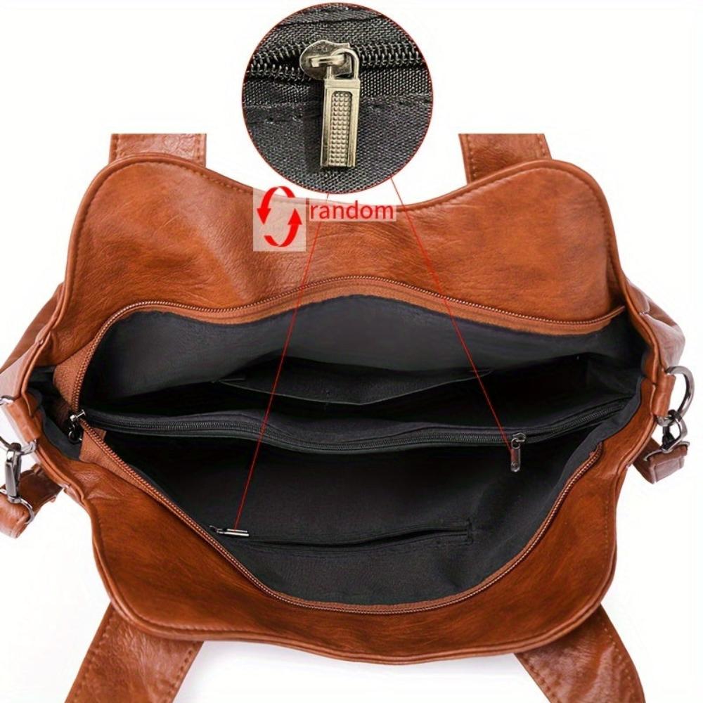 Bolso de mano retro para documentos