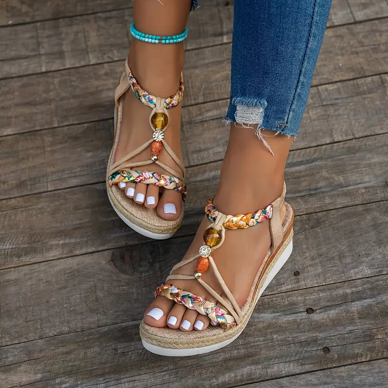 SANNE | Sandalias Confortables con Tacón Bajo para Cada Ocasión de Verano