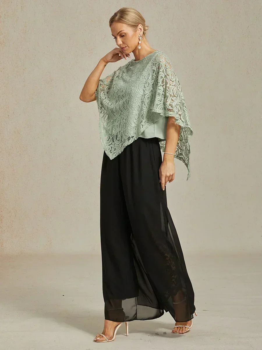 Fluressa | Pantalones de Fluidez con Dobladillo Rendido