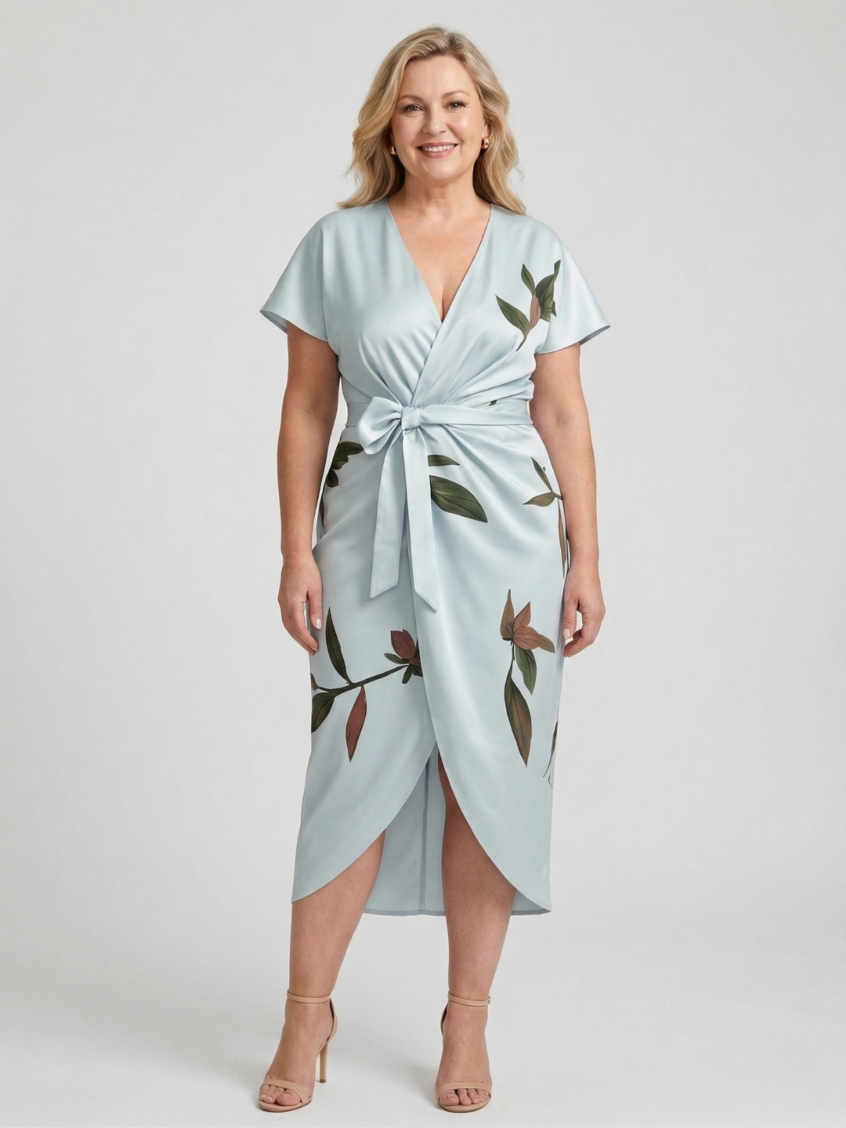 Vestido Envoltura Elegante Vera