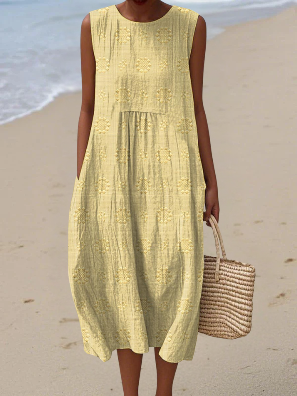 Rose™ Vestido Midi Bordado
