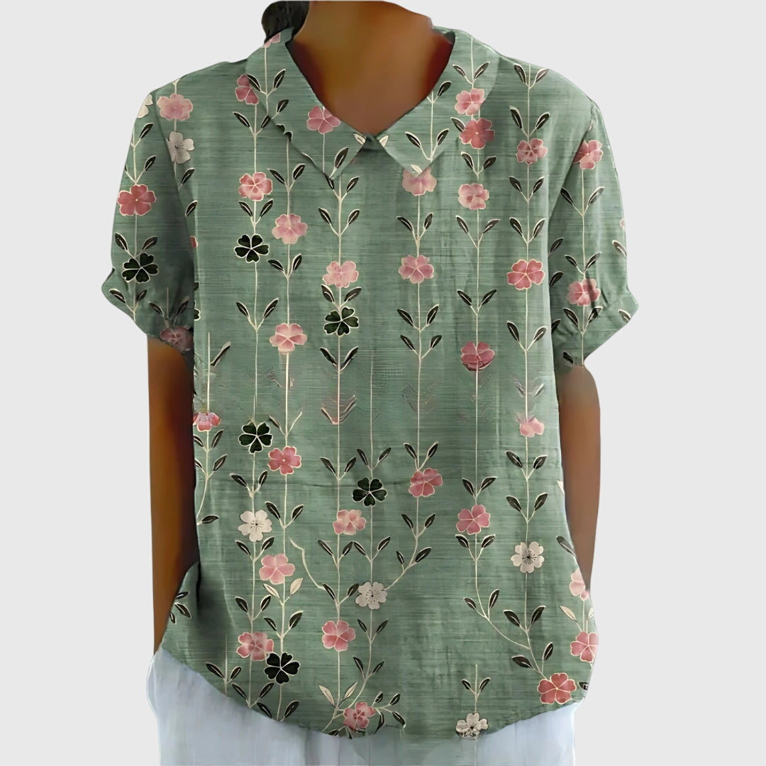 Jenna™ | Blusa con Estampado de Flores