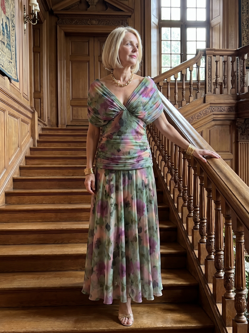 Calen | Vestido Midi Off Shoulder