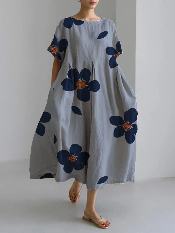 RAFFAELLA | Vestido Largo de Flores