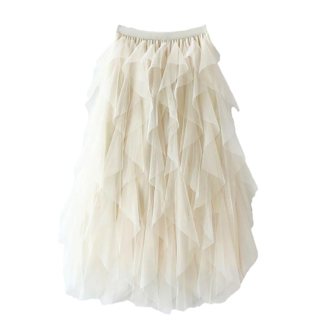 Iserelle | Falda de Malla Irregular