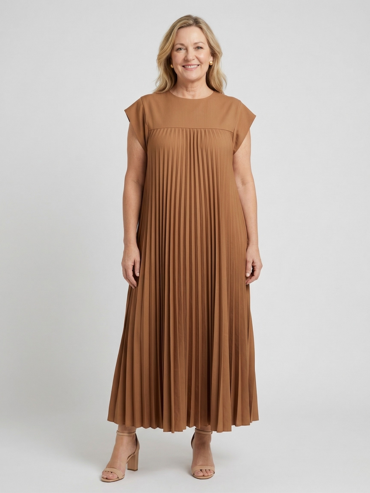 Vestido de Comodidad Atemporal Leah