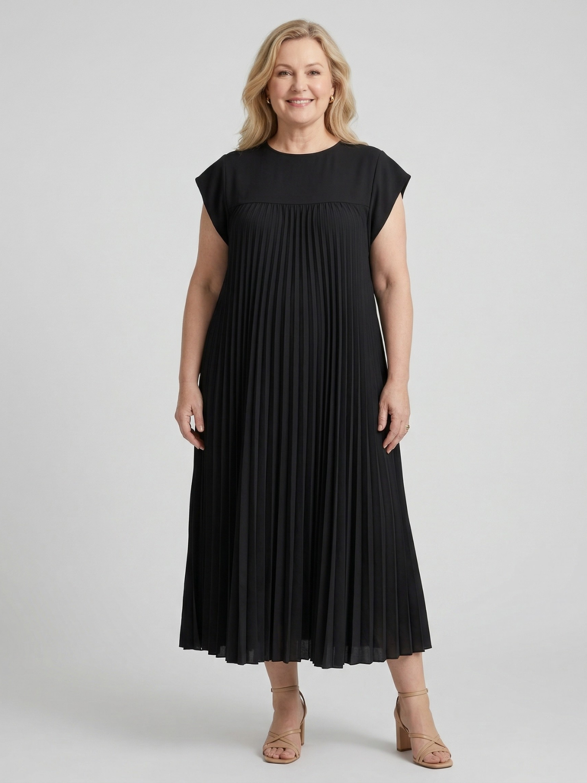 Vestido de Comodidad Atemporal Leah