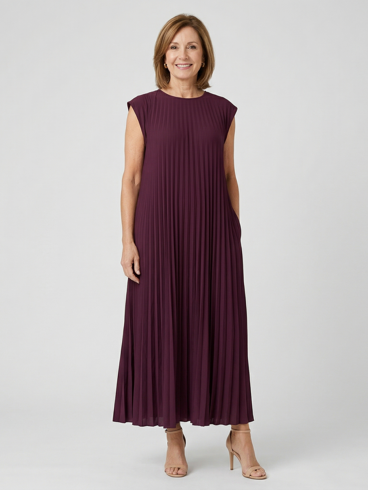 Vestido de Comodidad Atemporal Leah
