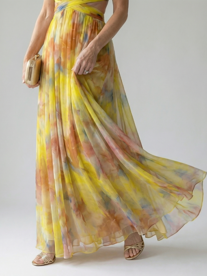 Isel | Vestido Maxi Envueltos Suave