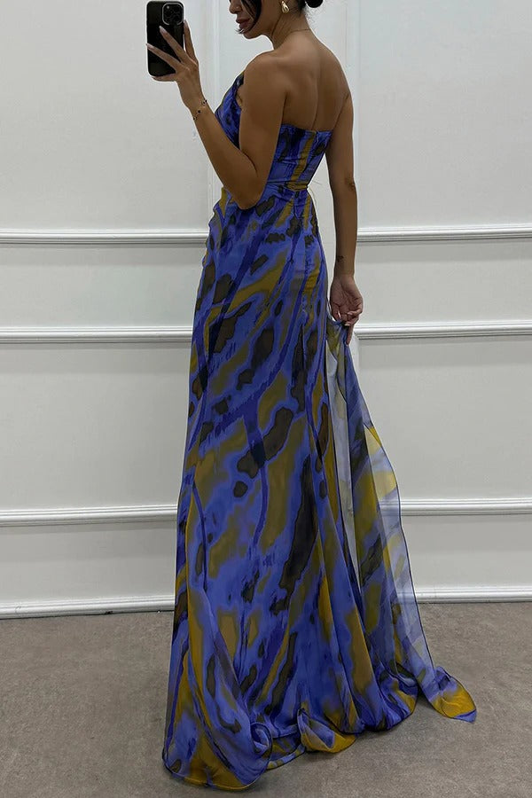 Mia™ | Vestido Draped Vibrante