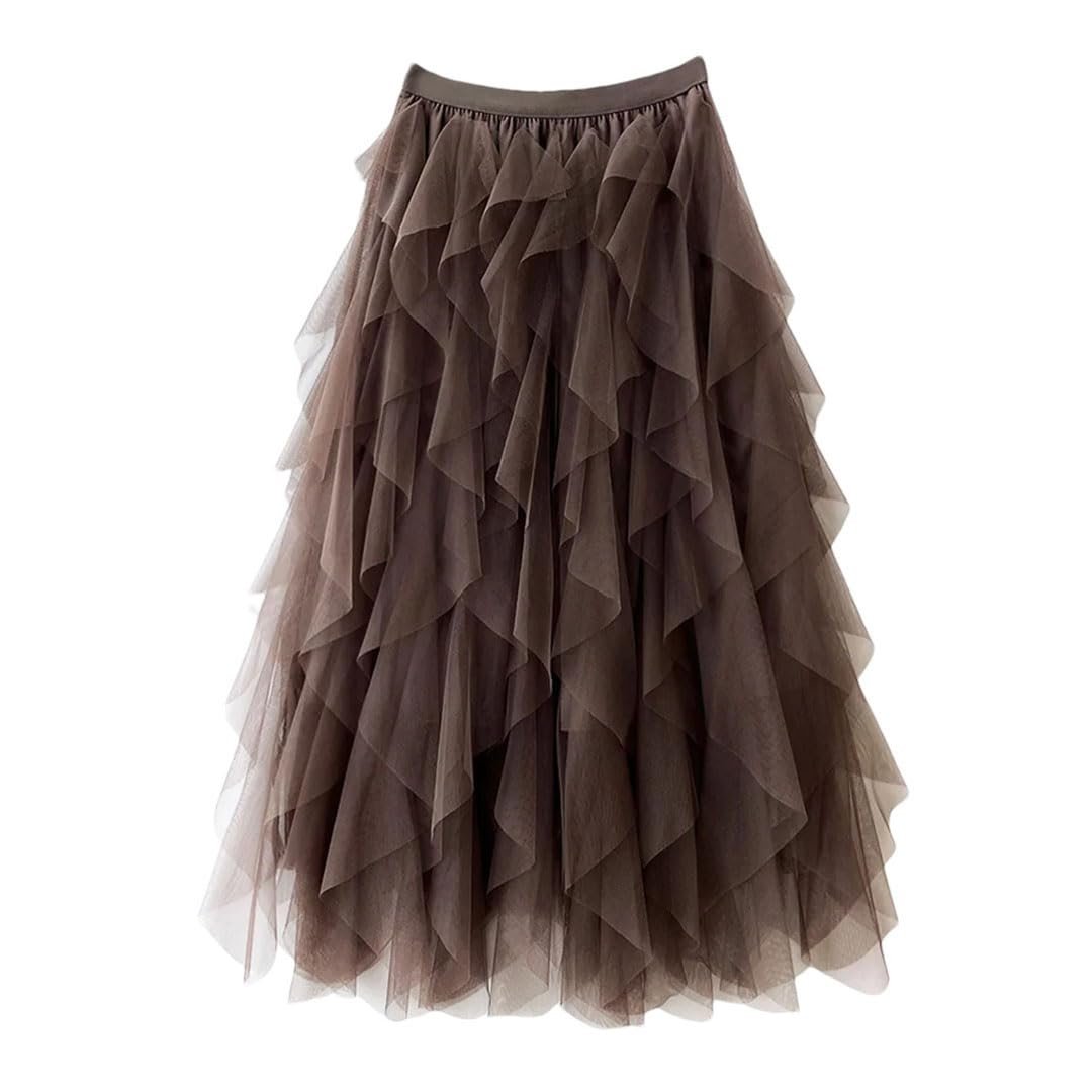 Iserelle | Falda de Malla Irregular