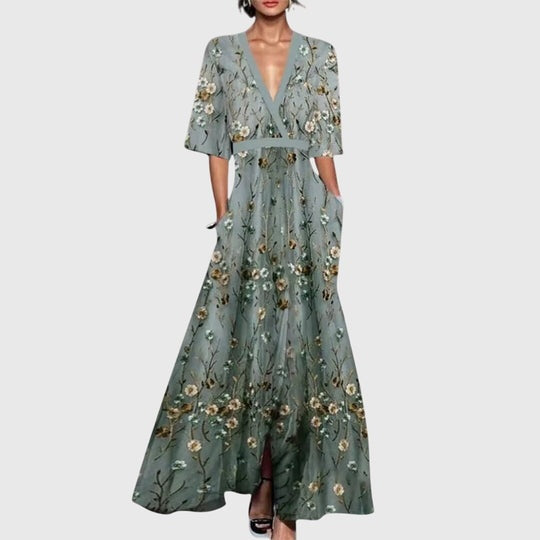 Maya™ | Vestido Floral Clásico