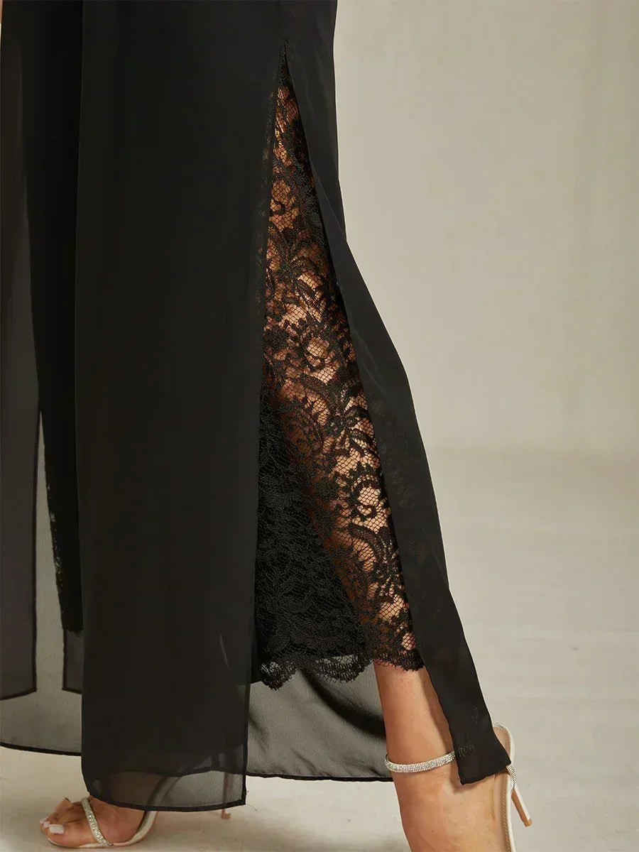 Fluressa | Pantalones de Fluidez con Dobladillo Rendido