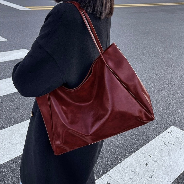 Patricia™ | Bolso de Cuero Brillante