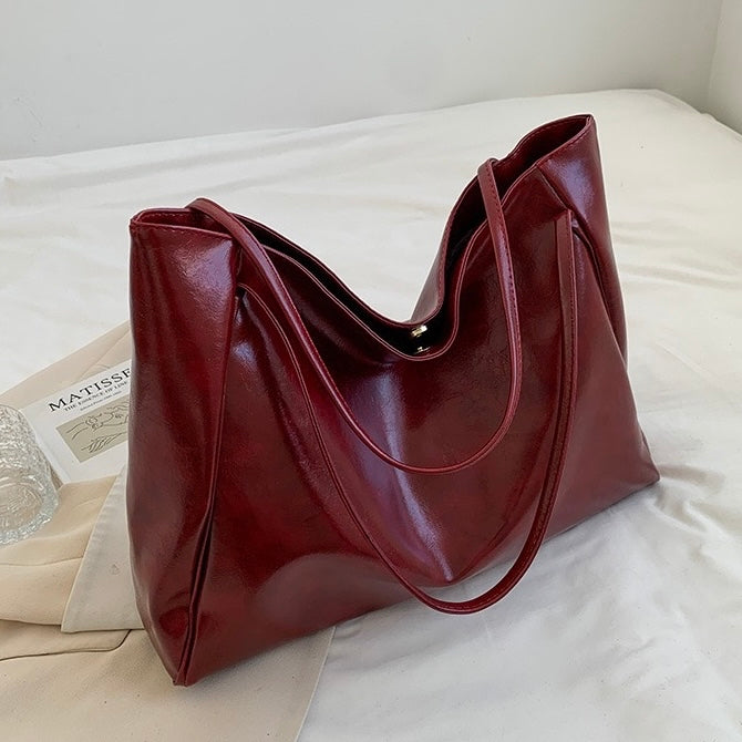 Patricia™ | Bolso de Cuero Brillante